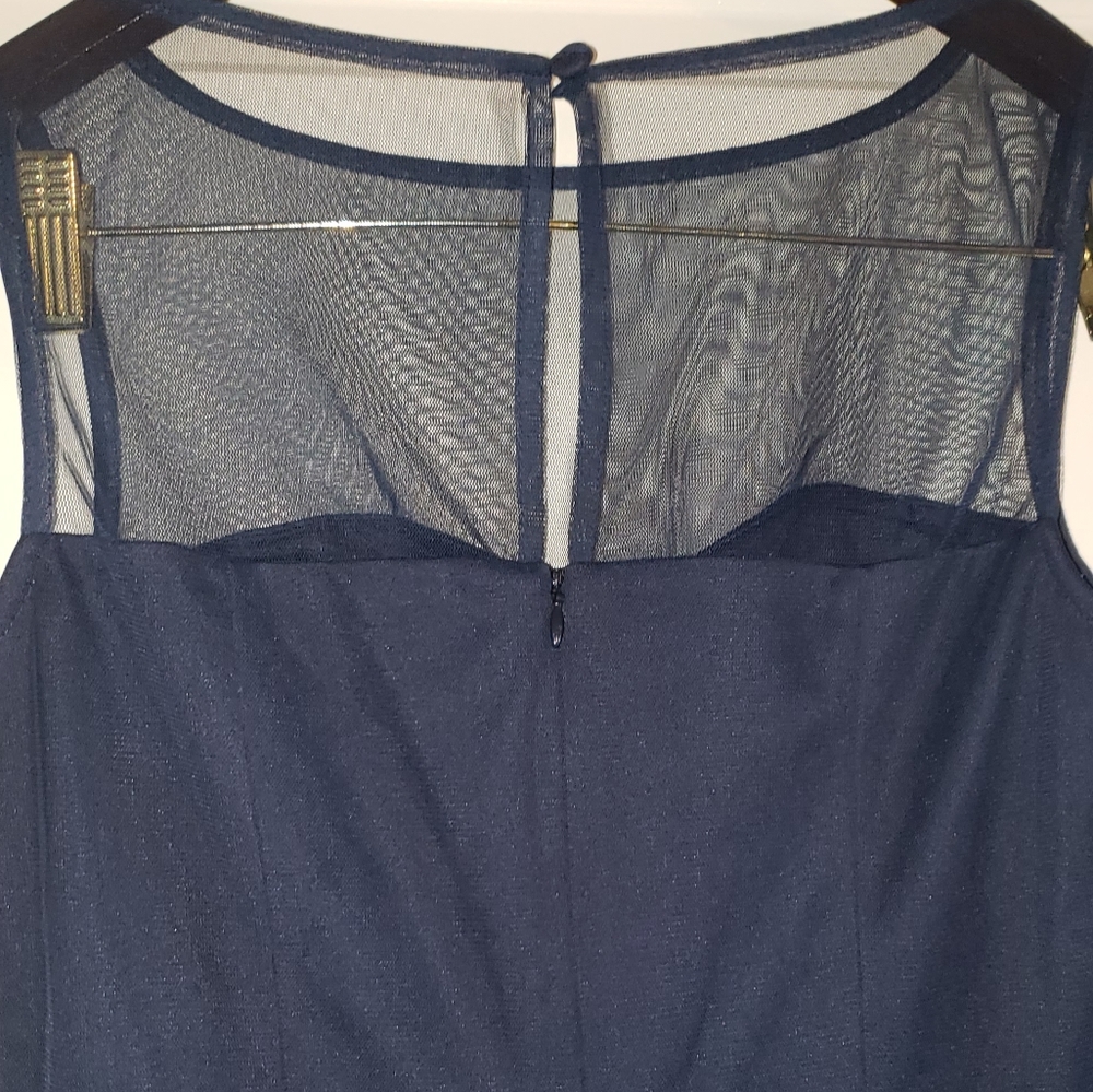Navy blue Eliza J dress M - Picture 2 of 4